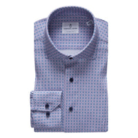 Emanuel Berg - Men's  Dress Shirt- MODERN 4FLEX STRETCH KNIT SHIRT - Purple