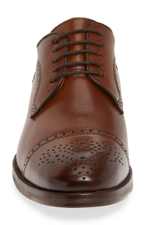Johnston & Murphy - Men's Shoes Halford Cap Toe Tan 20-4422