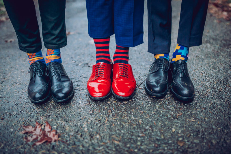 Don’t Look Now But Funky Socks are Everywhere