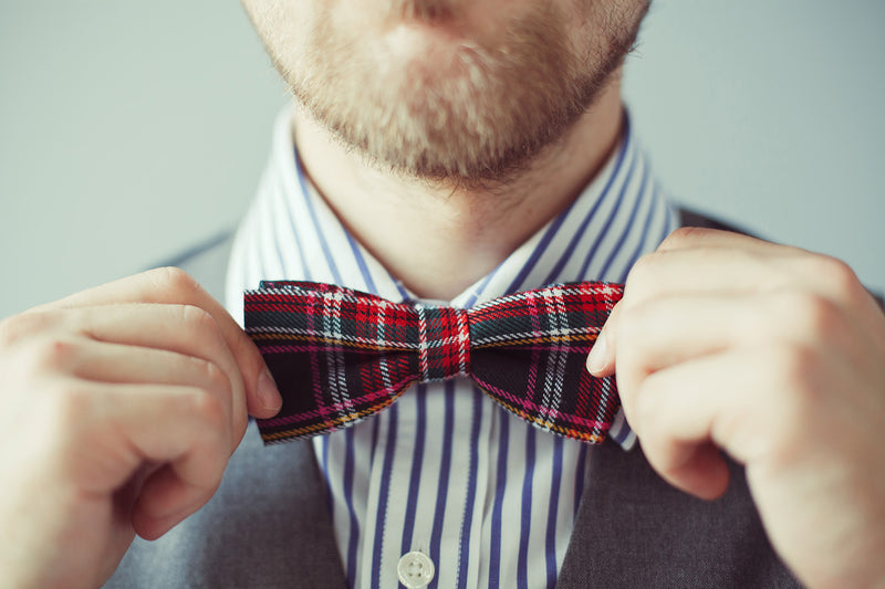 Tips from Ed's Fine Imports on how tot wear a bowtie