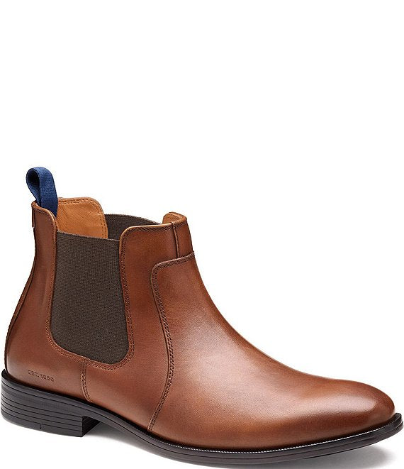Johnston & Murphy - Reeves Chelsea Boot - Tan Full Grain