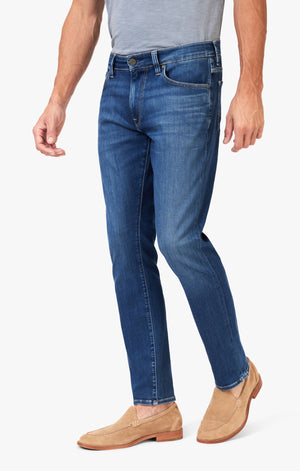 34 Heritage - Courage - Straight Leg Jeans In Ocean Refined