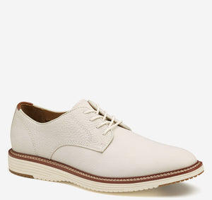 ohnston & Murphy - Upton Plain Toe - White Nubuck