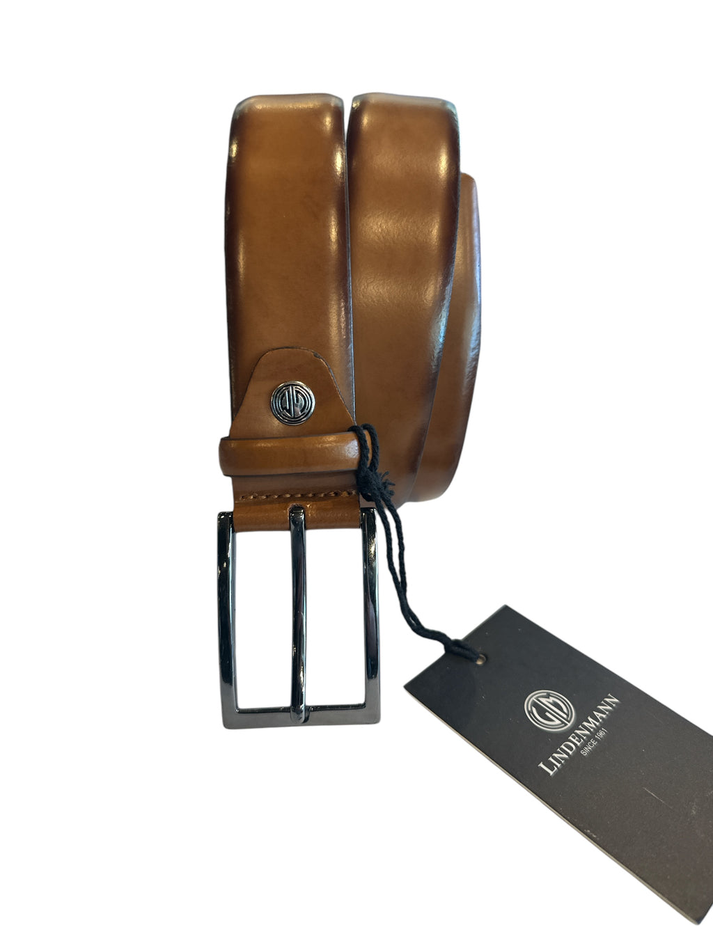 Lindenmann Belt - Premium Leather - Cognac426