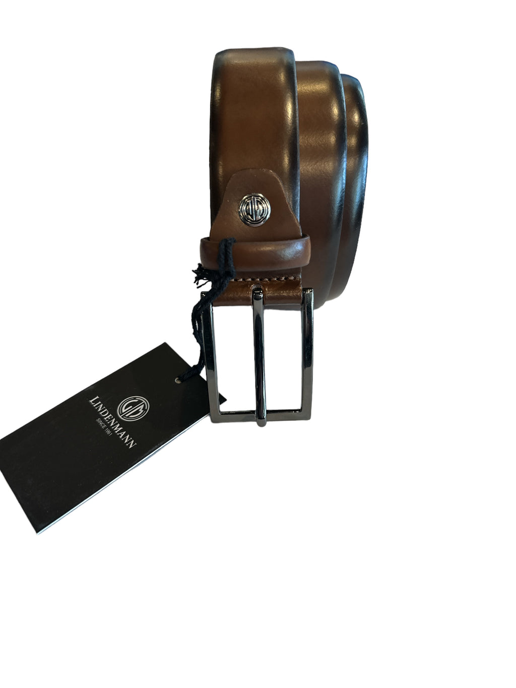 Lindenmann Belt - Premium Leather - Mahogany belt