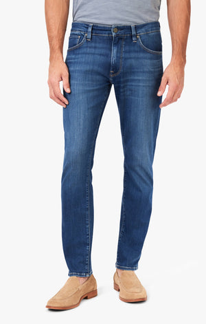 34 Heritage - Courage - Straight Leg Jeans In Ocean Refined