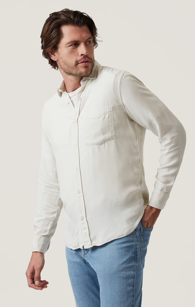34 Heritage - Tencel Shirt -  Ivory