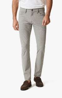 34 Heritage - Courage -Straight Leg Pants In Grey Checked