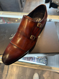 Liam Daniels - Dress Shoe - Double Monk Brown