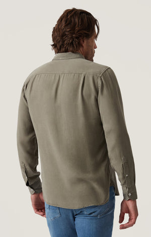 34 Heritage - Tencel Shirt -  Pastel Olive