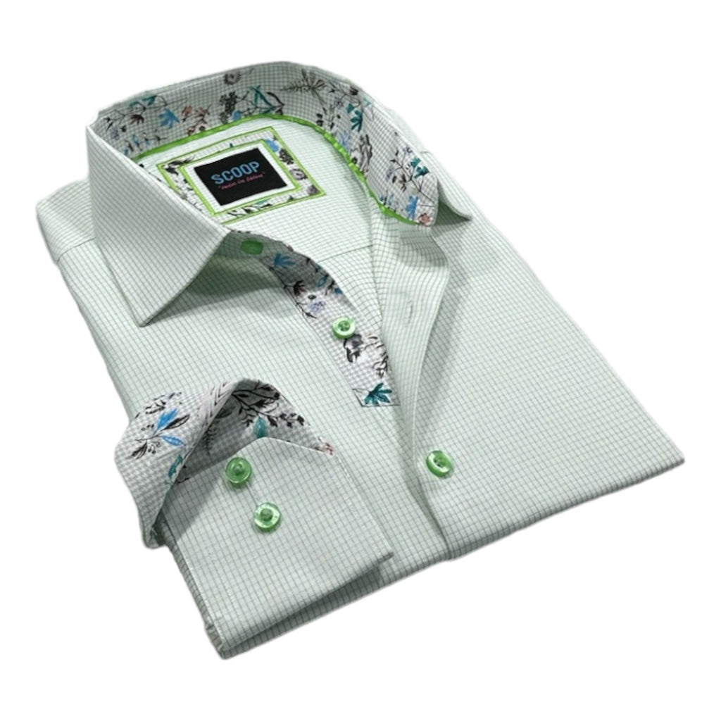 Sugar - Dress Shirt - Giu - Kiwi