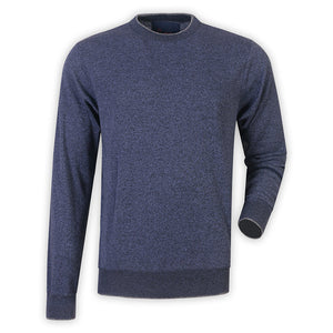 Sugar - Long Sleeve Crew Neck - Indigo