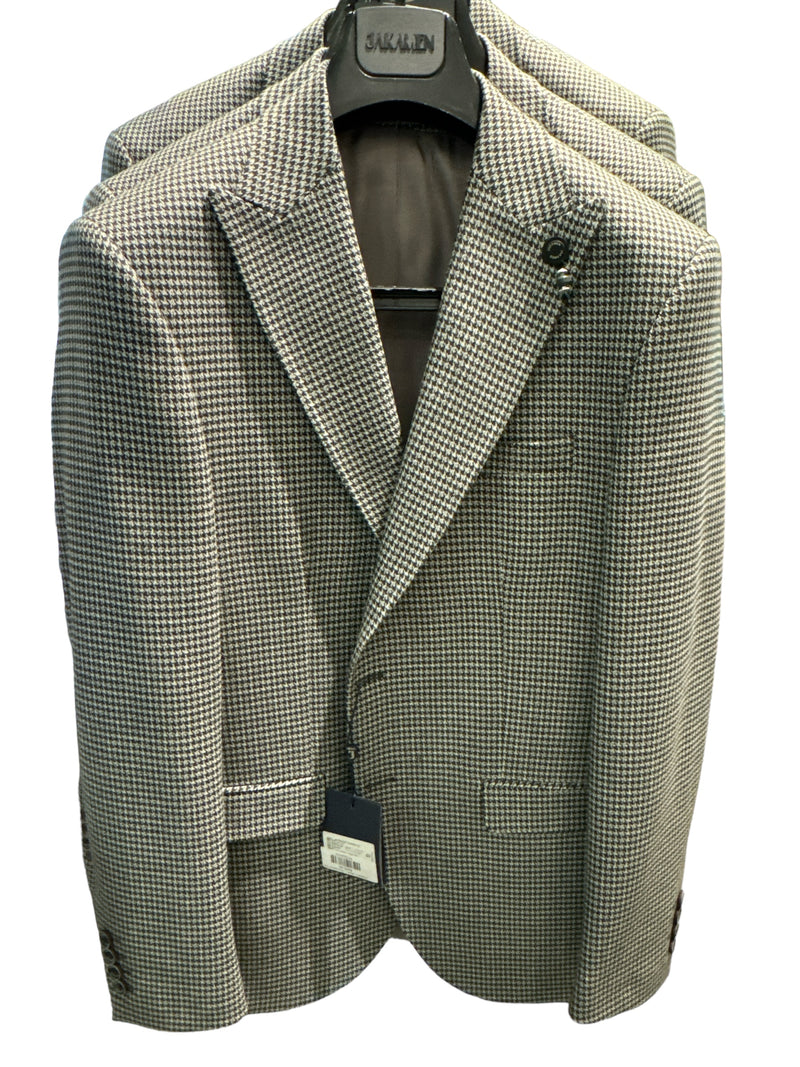 JAKAMEN - Blazer -  Houndstooth S24