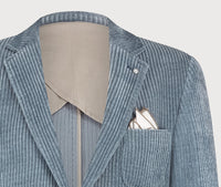 Blue Industry - Blazer - Corduroy - Blue