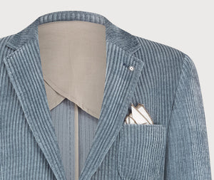 Blue Industry - Blazer - Corduroy - Blue