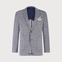 Blue Industry - Blazer - Grey/Blue Check