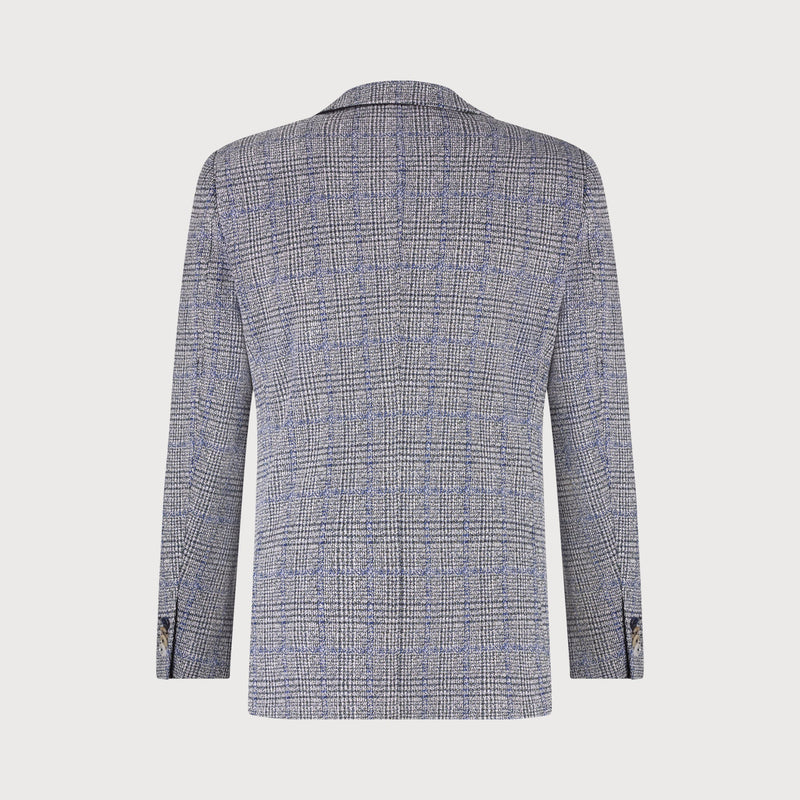 Blue Industry - Blazer - Grey/Blue Check