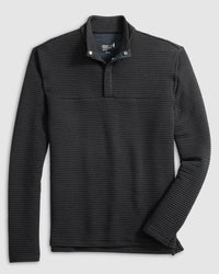 Johnnie - O - Benjy 1/4 Snap Pullover -  Heather Black
