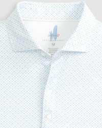 Johnnie-O - Kelso Printed Featherweight Performance Polo - Maliblu