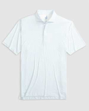 Johnnie-O - Kelso Printed Featherweight Performance Polo - Maliblu