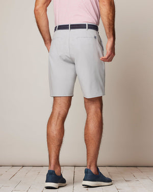 Johnnie-O - Mulligan Performance Woven Shorts - Light Grey