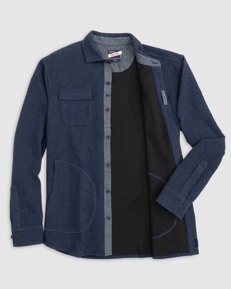 Johnnie-O - Andre - Shacket - Indigo