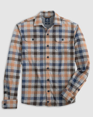 Johnnie-O -Coggins - Button Up - Light Grey
