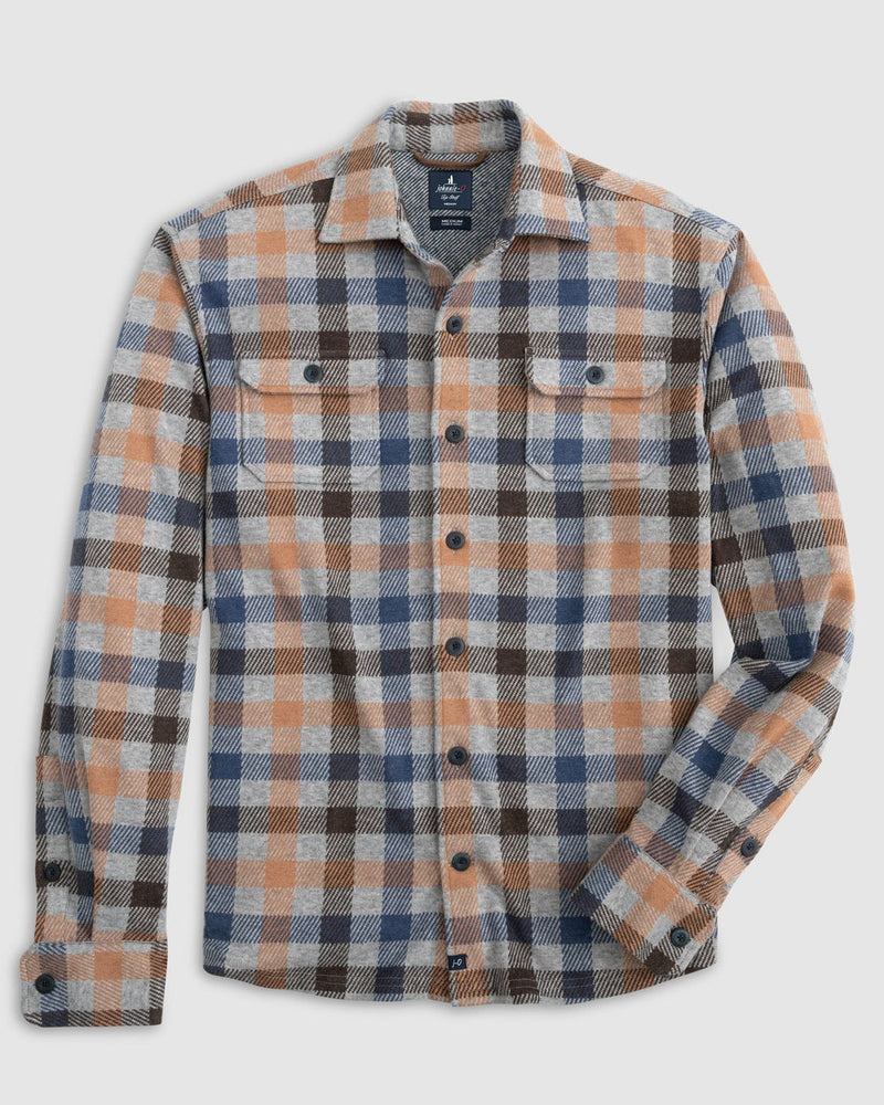 Johnnie-O -Coggins - Button Up - Light Grey