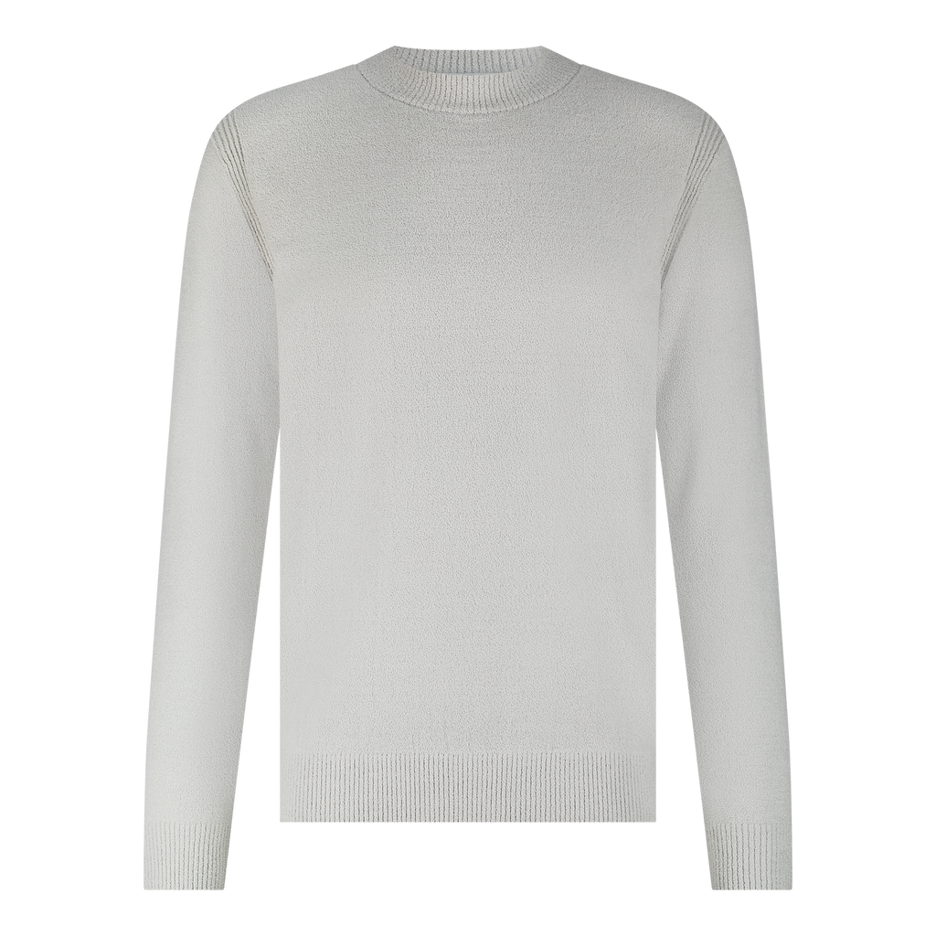 Blue Industry - Sweater - Mock Neck - Offwhite