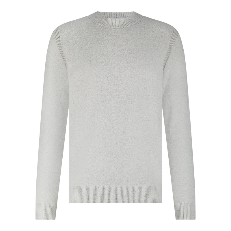 Blue Industry - Sweater - Mock Neck - Offwhite