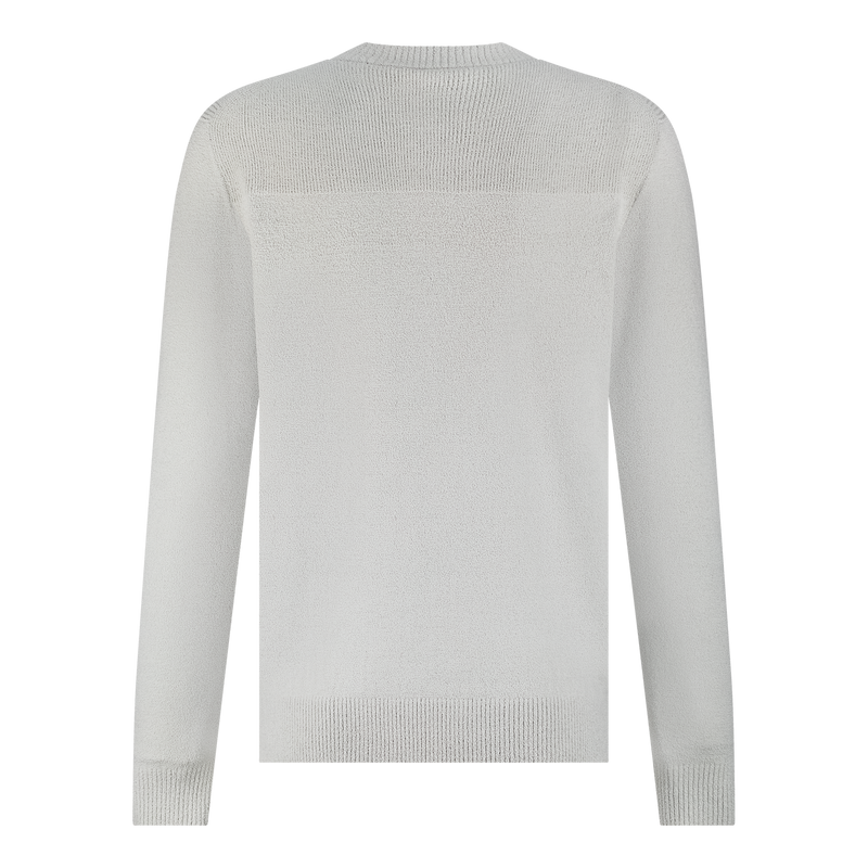 Blue Industry - Sweater - Mock Neck - Offwhite