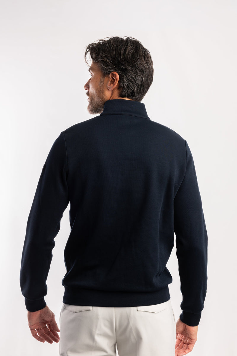 Blue Industry - Sweater - Half-Zip - Navy