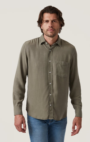 34 Heritage - Tencel Shirt -  Pastel Olive