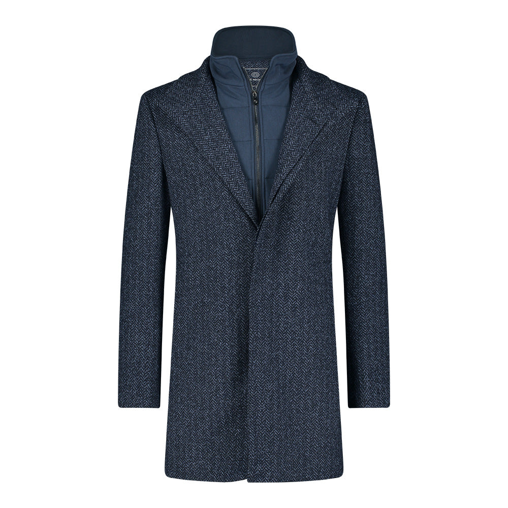 Blue Industry - Urban Overcoat - Navy