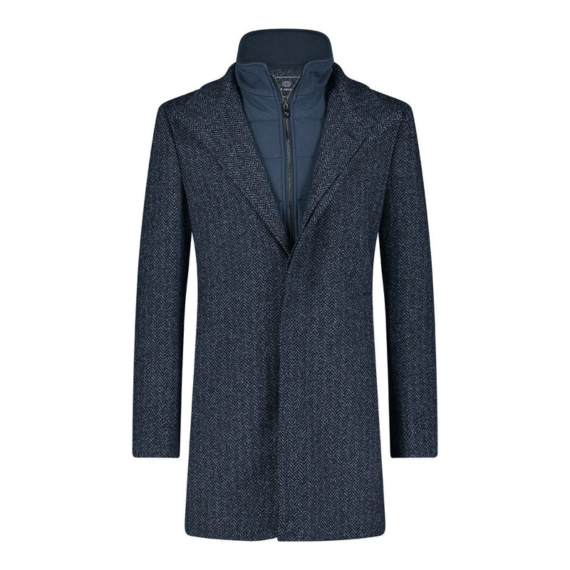 Blue Industry - Urban Overcoat - Navy