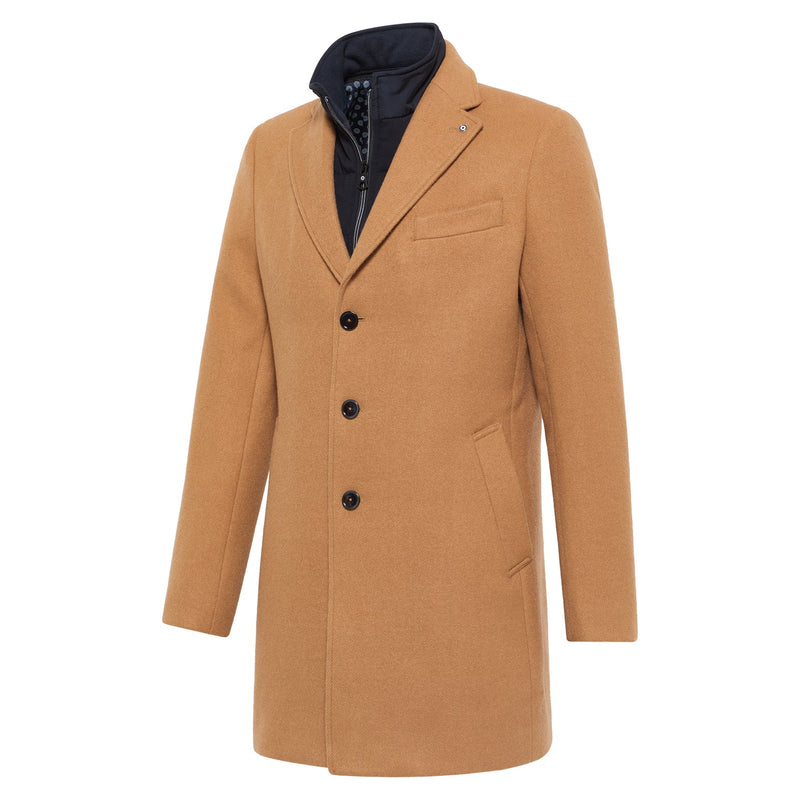 Blue Industry - Executive Car Coat - Camel