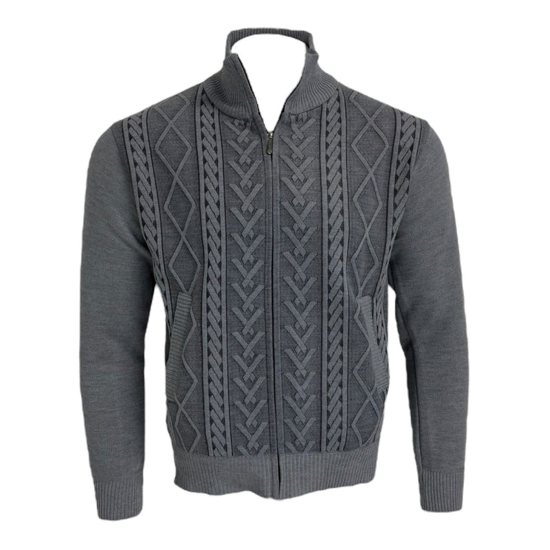 Sugar - Cardigan Zip - Grey