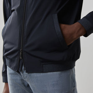 Robert Barakett - LIGHTWEIGHT FULL ZIP JACKET IN NAVY