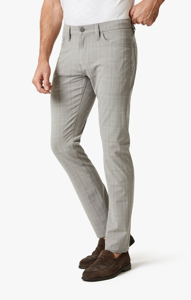 34 Heritage - Courage -Straight Leg Pants In Grey Checked