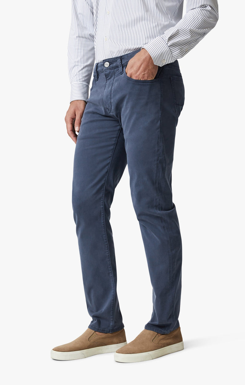 34 Heritage - Courage -Straight Leg Pants In Dark Denim Twill