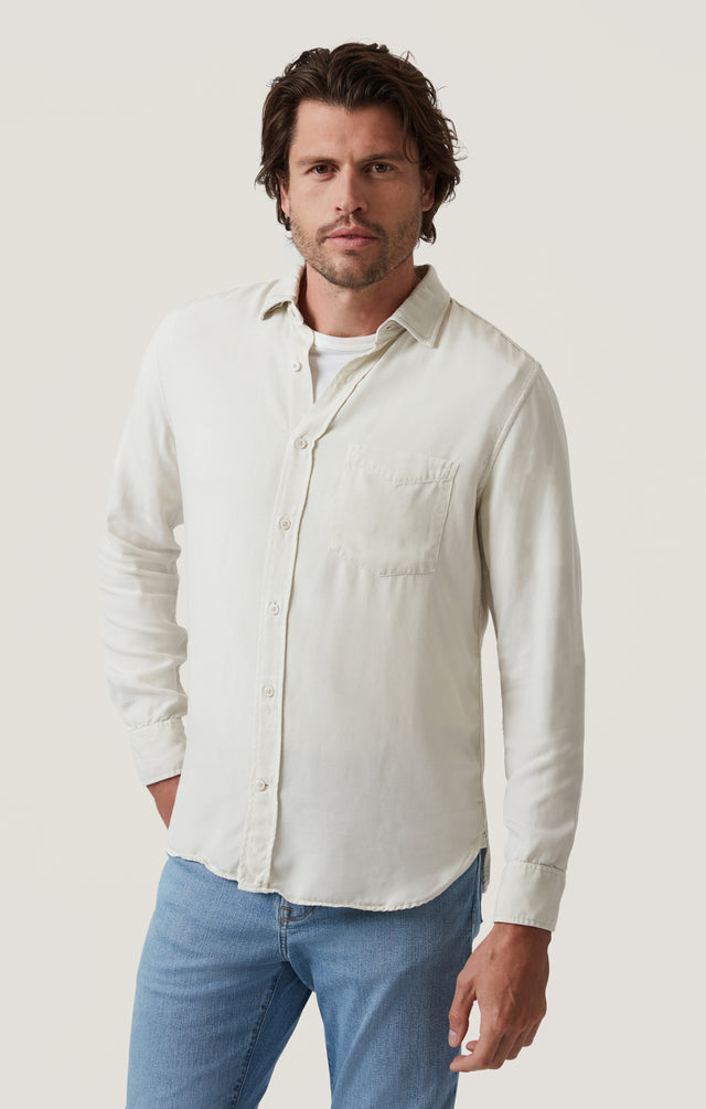 34 Heritage - Tencel Shirt -  Ivory