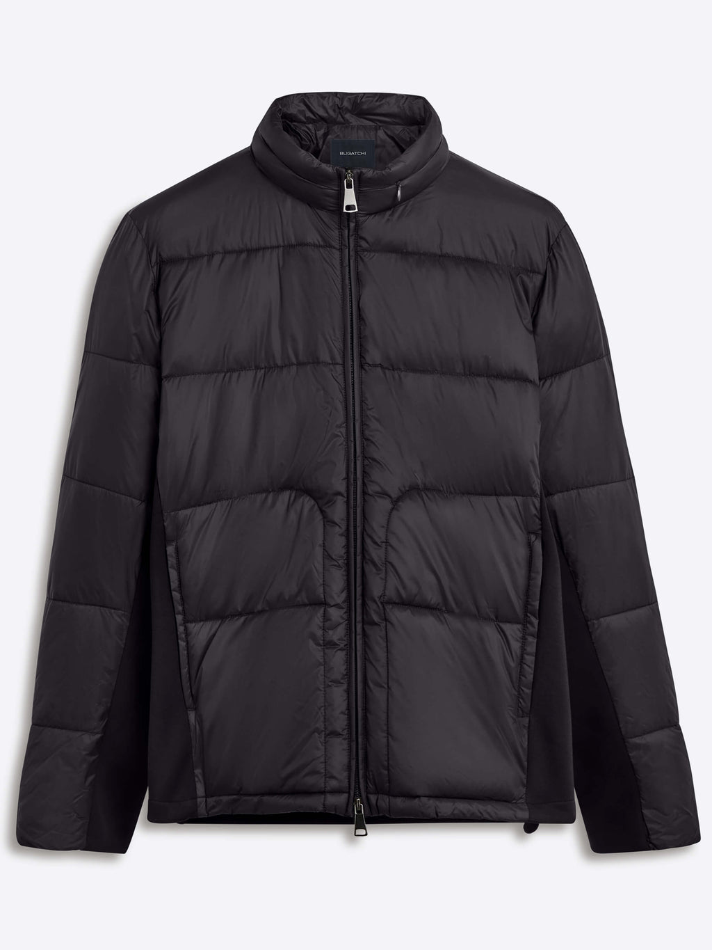 Bugatchi - FULL ZIP BOMBER JACKET - Black