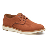 Johnston & Murphy - Upton Knit Wingtip - Cinnamon