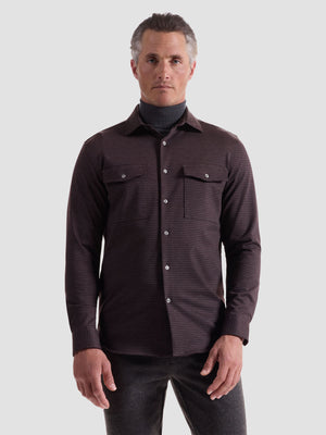 Bugatchi - Button Up Jacket - Bordeaux