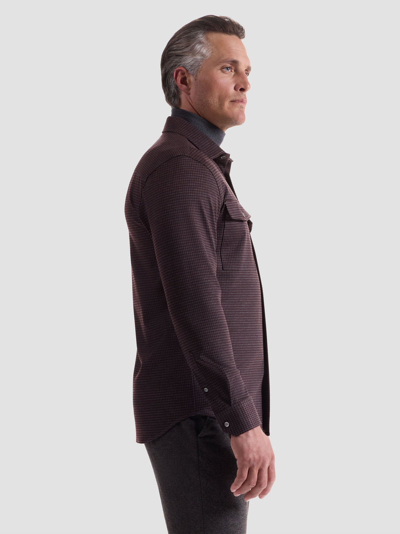 Bugatchi - Button Up Jacket - Bordeaux