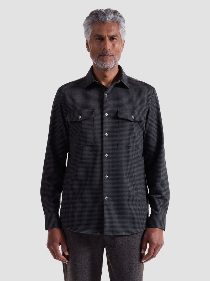Bugatchi - Button Up Jacket - Black