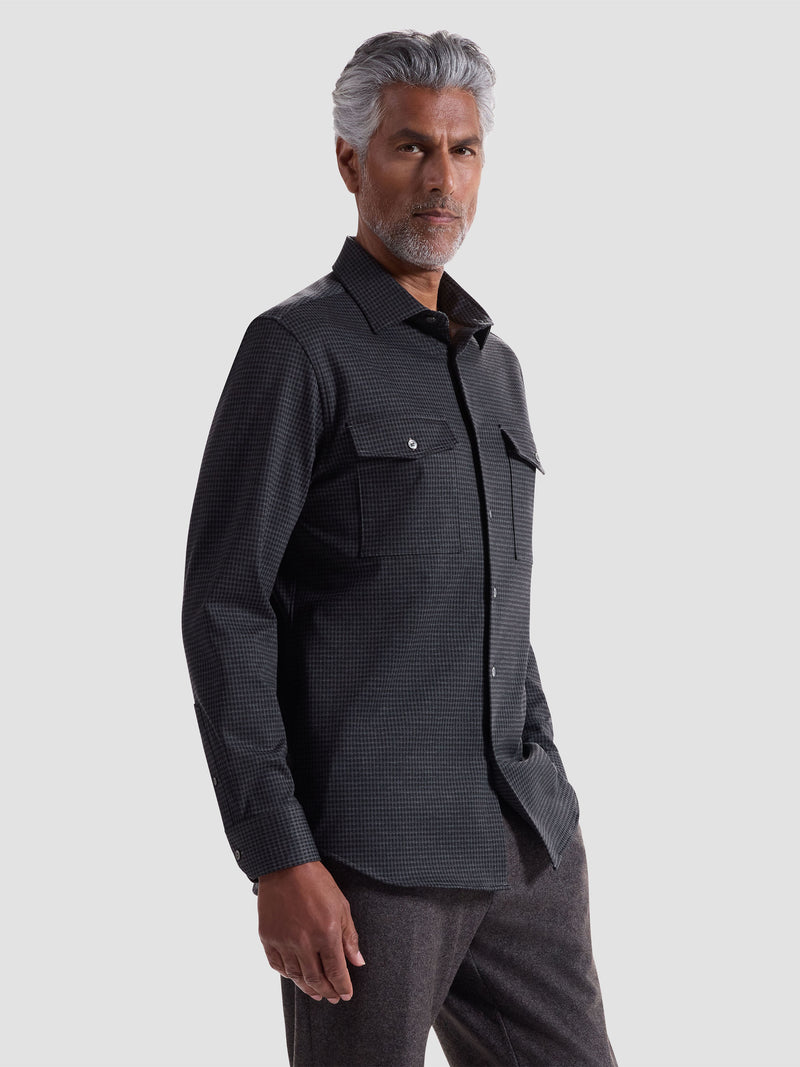 Bugatchi - Button Up Jacket - Black