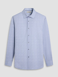 Bugatchi -OOOHCOTTON JAMES LS SHIRT - Air Blue