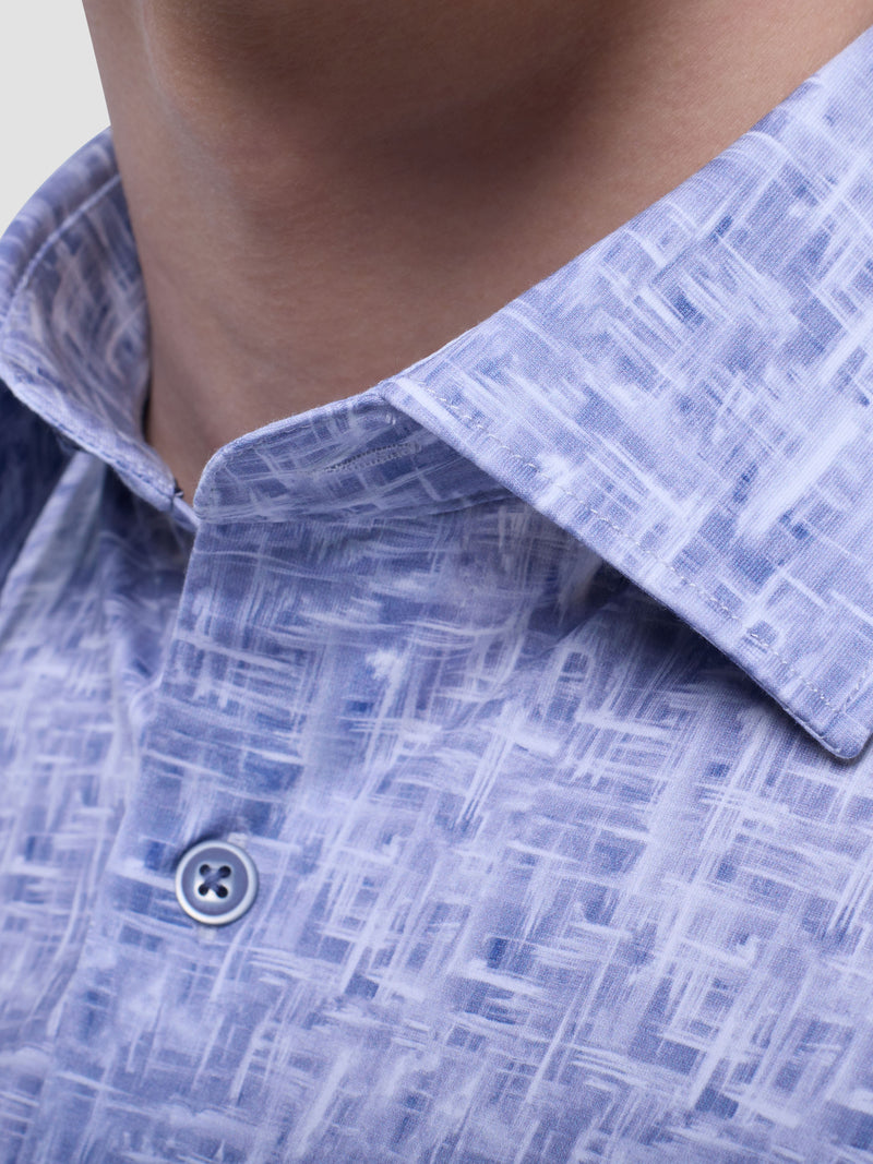 Bugatchi -OOOHCOTTON JAMES LS SHIRT - Steel