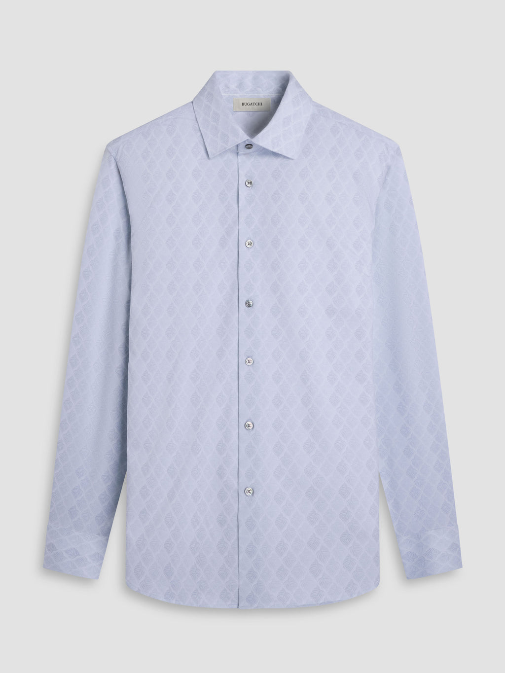 Bugatchi -OOOHCOTTON JAMES LS SHIRT - Platinum
